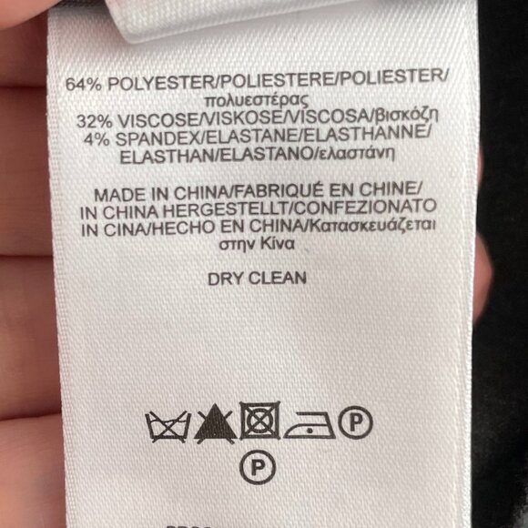 Brooks Brothers Caroline Fit Poly Viscose Blend Trousers Charcoal Grey Sz 6 - Picture 11 of 12